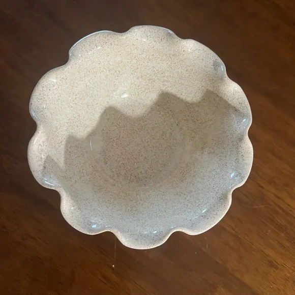 Lufkin Pottery from Seagrove, NC- Signed 2006 - Ridged Bowl - Picture 2 of 3